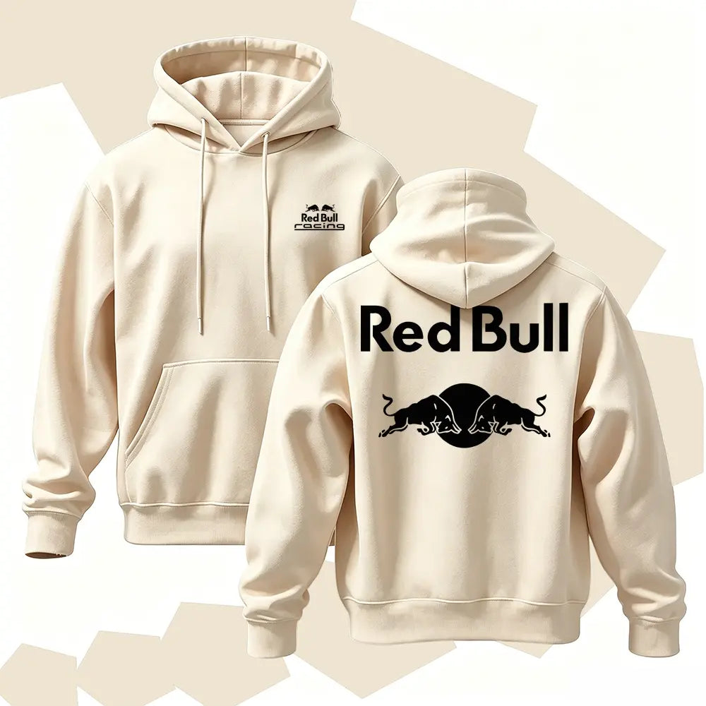 Racing Graphic Hoodie – Men's Cotton Pullover Sweatshirt, Vintage Moto ...